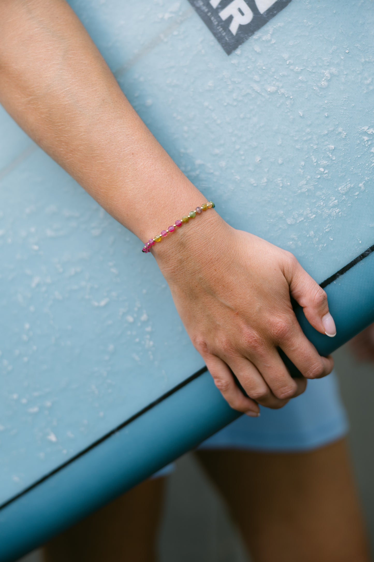 Canaveral Coastline - Multi Color Genuine Gemstone Bracelet