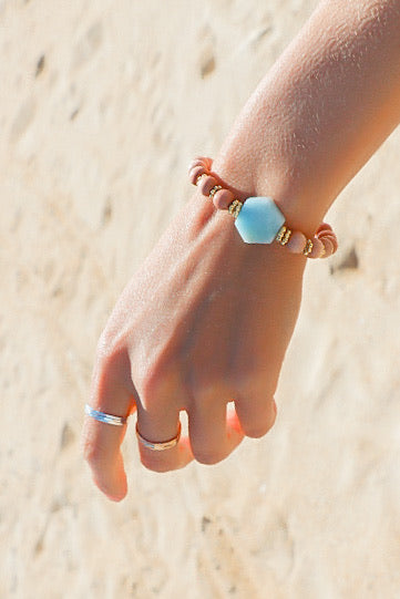 Clara Aquamarine Bracelet